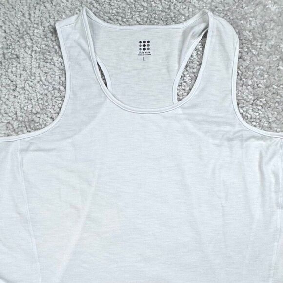 Title Nine Henerala 2.0 Racerback Tank Top White NWOT - Picture 6 of 6